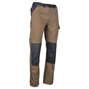 Pantalon de travail zéro métal bicolore multipoches LMA