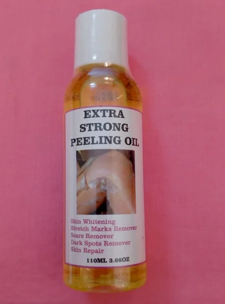 Huile banchissant extra fort PEELING anti vergetures