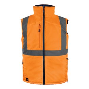 Gilet sans manches de visibilité réversible Delta Plus