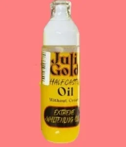 Huile blanchissante extrême sans crème JULI GOLD HALFCAST