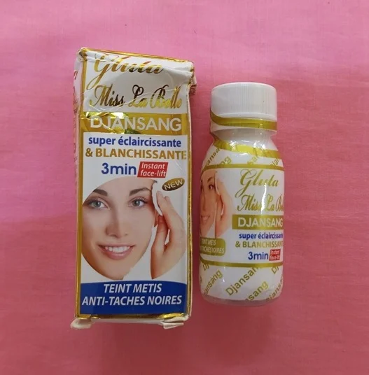 Concentré super éclaircissante blanchissante GLUTA miss la belle djansang teint metis anti-taches noiress – Image 2