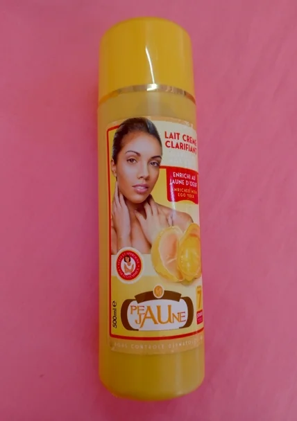Lait crème clarifiant PEAU JAUNE au jaune d’œuf 7 jours – Image 3