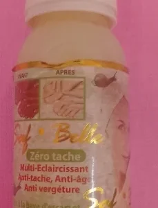 Multi-éclaircissant anti-âge anti-tâche anti-vergéture à la bave d&rsquo;escargot SAF BELLE