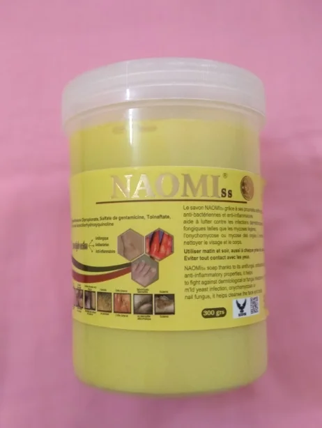 savon triple action antifongique, antibactérien et anti-inflammatoire « NAOMISS »
