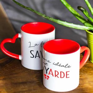 Tasse Cœur : La femme idéale est Savoyarde