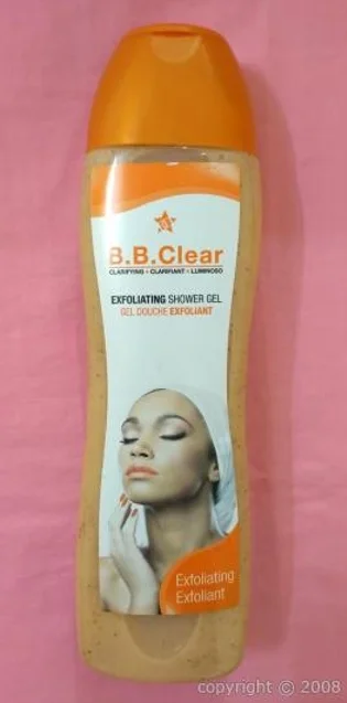 Gel douche B.B.CLEAR clarifiant aux acides de fruits – Image 2