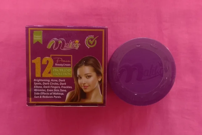 Crème de beauté premium MALIKA éclaircissant 12 problèmes 1 solution