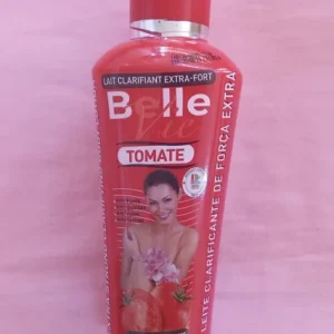 Lait clarifiante extra fort BELLE VIE aux extraits de tomate, anti fards, anti quintos, anti rides et anti taches,