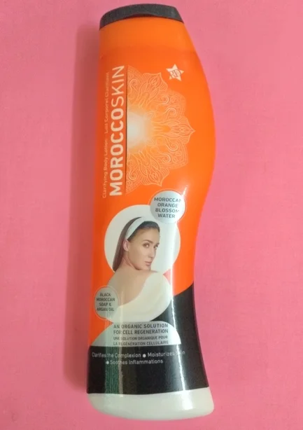 Lait corporel clarifiant MOROCCOSKIN clarifie le teint-hydrate la peau apaise les inflammations – Image 2
