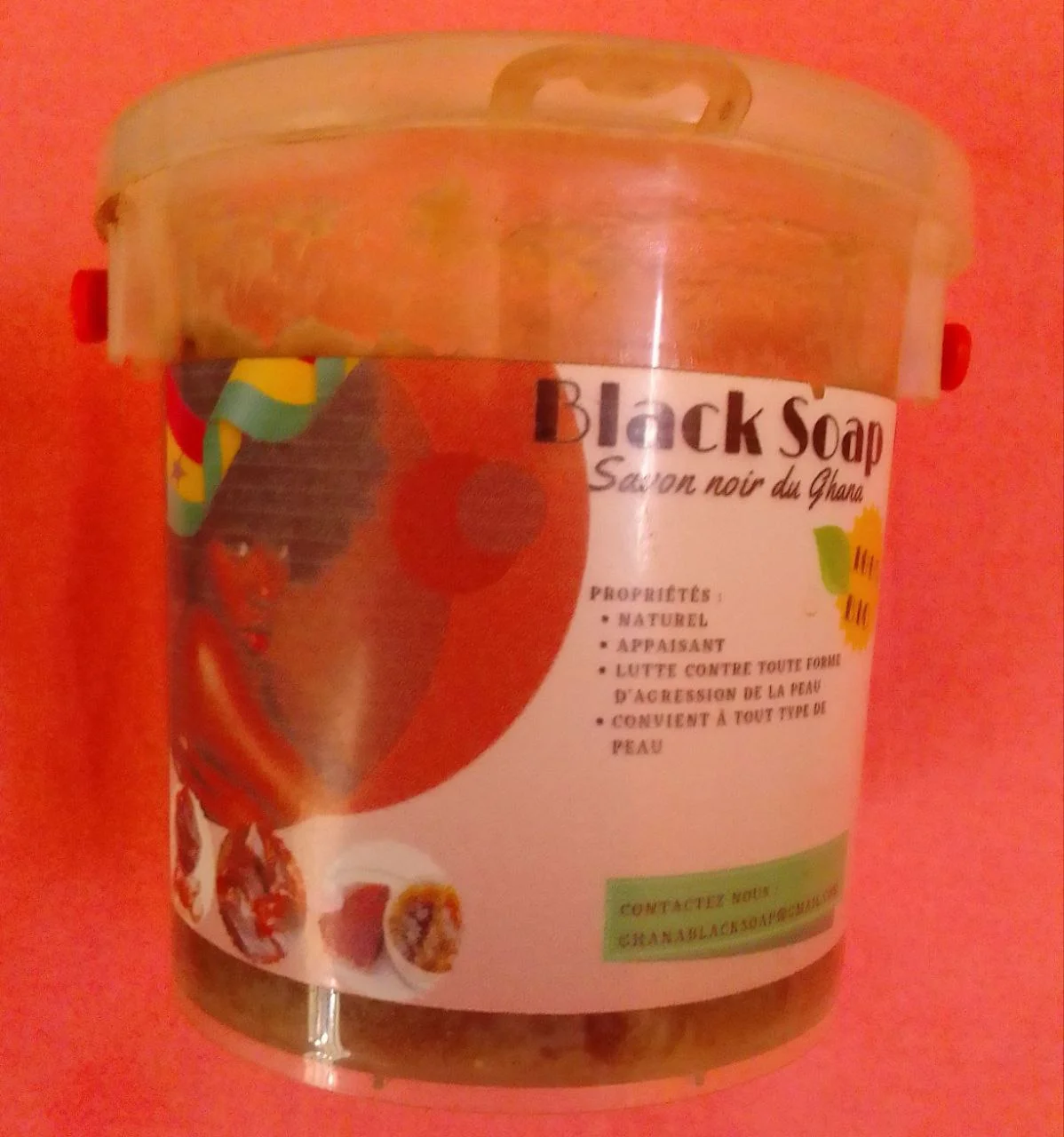 Black soap – savon Noir du Ghana – Image 2