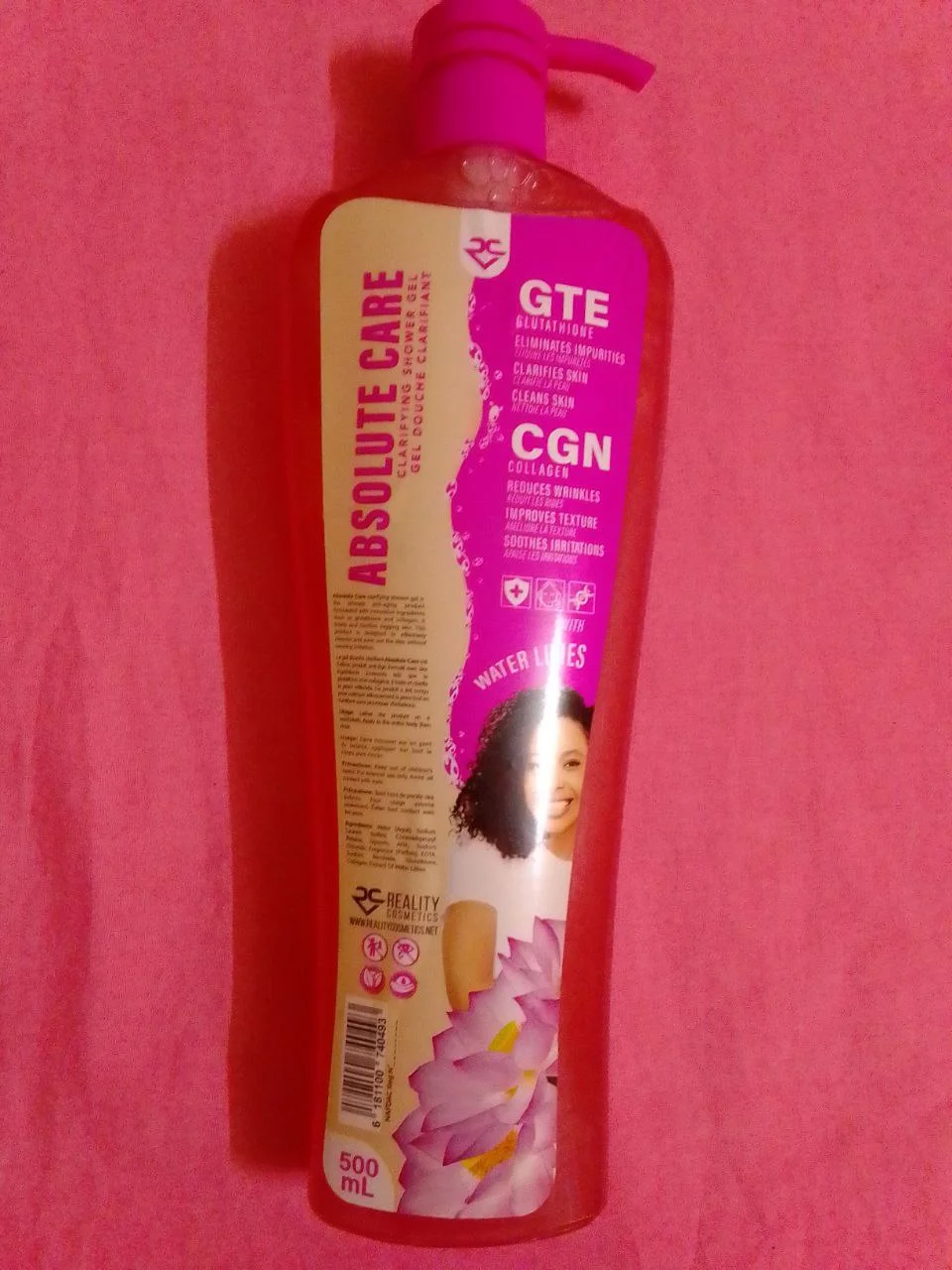 ABSOLUTE CARE Gel douche clarifiant nenuphars