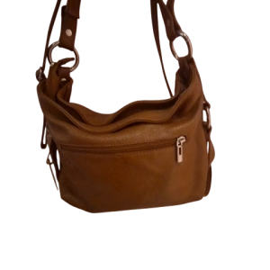 Sac à main en cuir Camel
