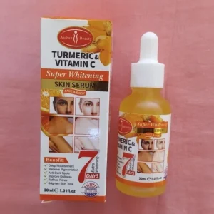 Serum super éclaircissant aux tumeric et vitamin C AICHUN BEAUTY 7 days