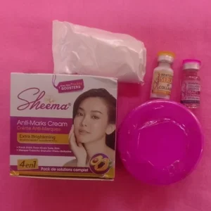 Crème anti-taches SHEEMA éclaircissement suplémentaire 4 en 1